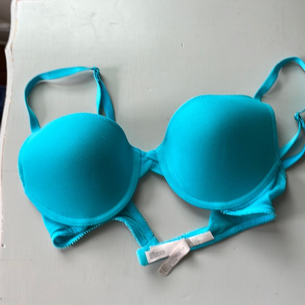 OnGossamer Mesh “bump it up” bra